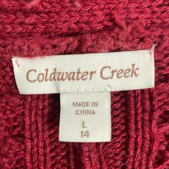 Cold water creek shrug sweater - Picture 2 of 2